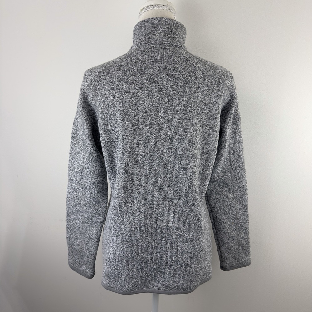 Patagonia Women's Better‎ Sweater 1/4 Zip Fleece Gray Size M Polyester - Picture 2 of 9
